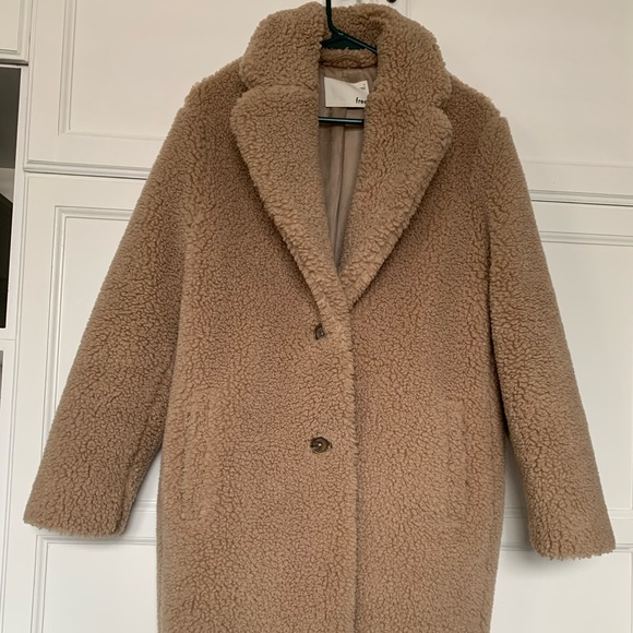 Wilfred free teddy cocoon jacket - Picture 3 of 9